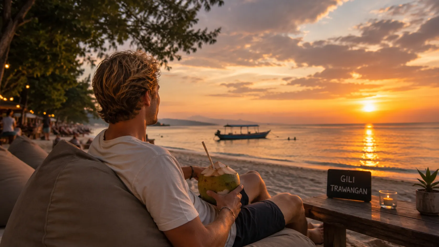 Ko Ko Mo Resort beachfront Gili Trawangan
